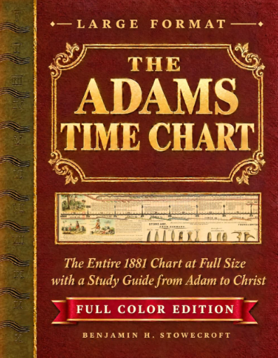 The Adams Time Chart: The 1881 Synchronological Chart of History, Full Size and Full Color