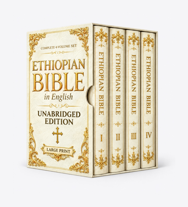 The Ethiopian Bible in 4 Volumes — Complete Set